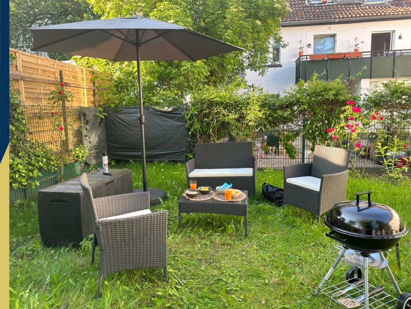 Cozy Apartment With Garden In Gelsenkirchen Exterior foto
